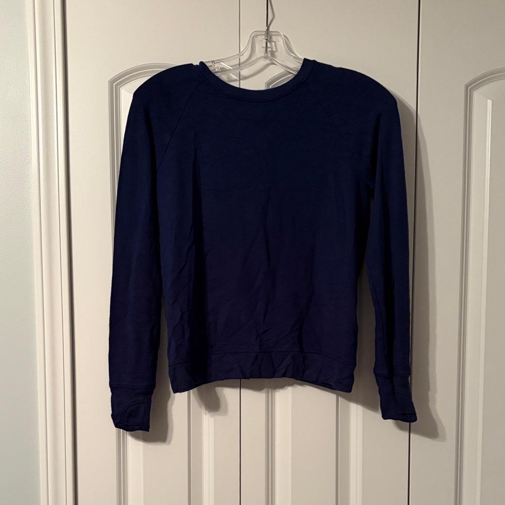 Athleta Girl Navy Pullover Sweatshirt